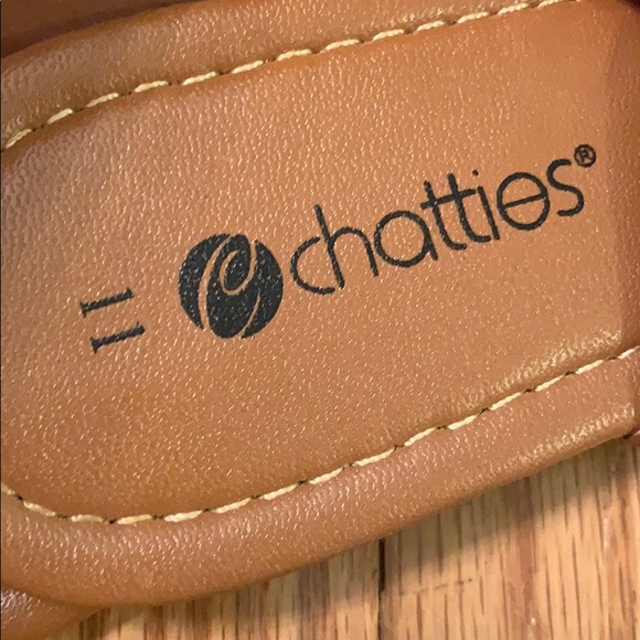 Chatties Platinum Gold Roman Style Sandals - Picture 6 of 6